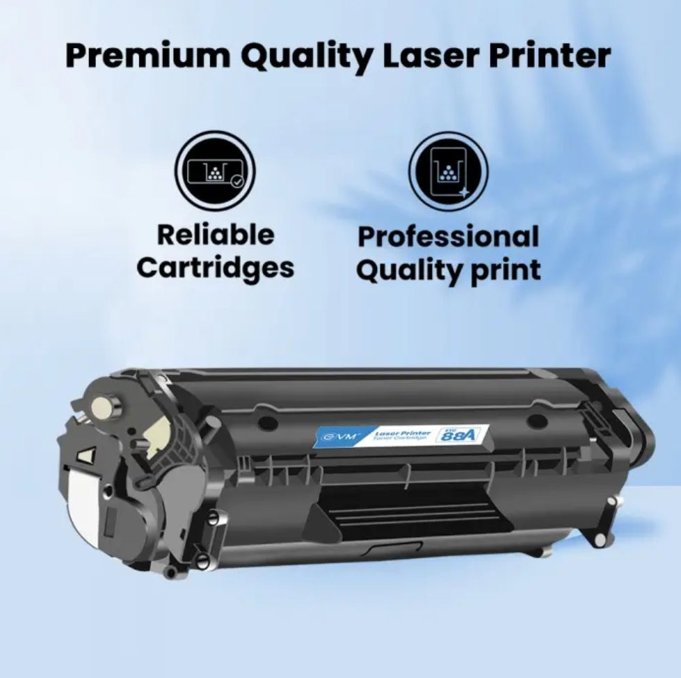 Thumbnail: EVM Laser Printer Toner Cartidge 88A