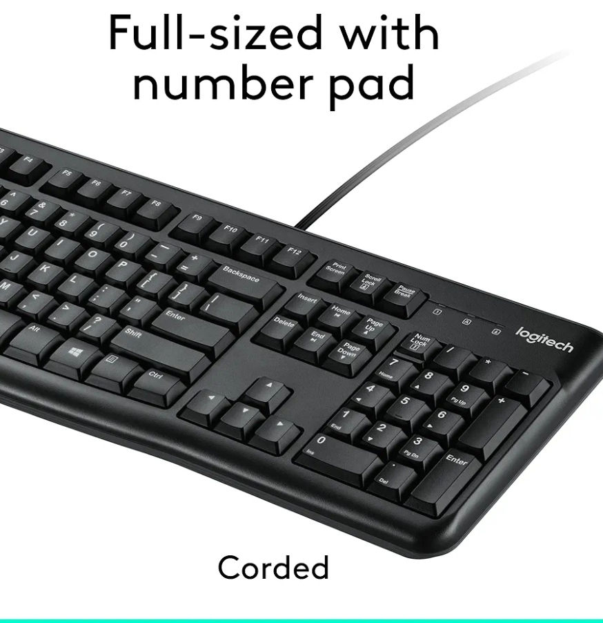 Thumbnail: Logitech USB Keyboard