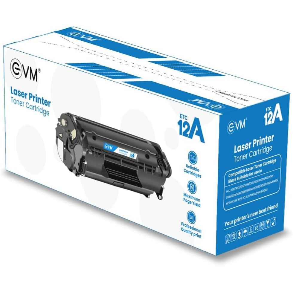 Thumbnail: EVM Laser Printer Toner Cartidge 12A