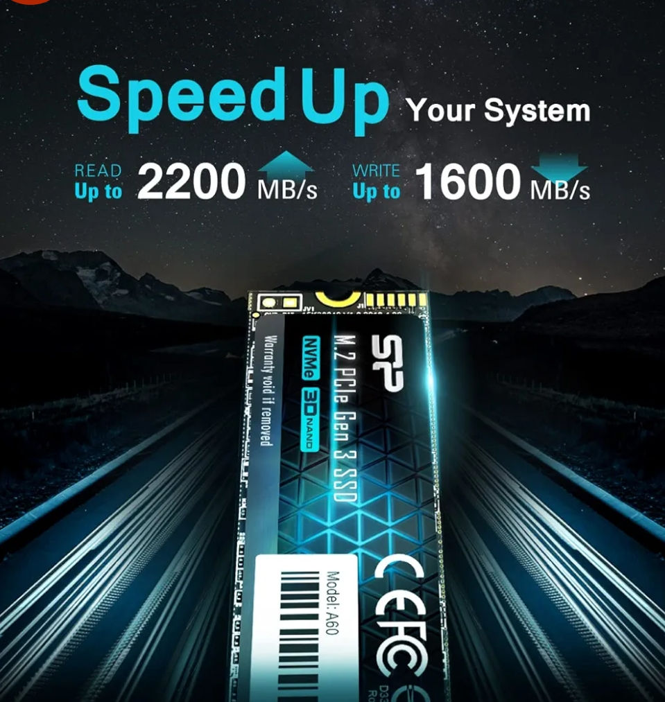 Thumbnail: Silicone Power M.2 NVMe SSD 256GB