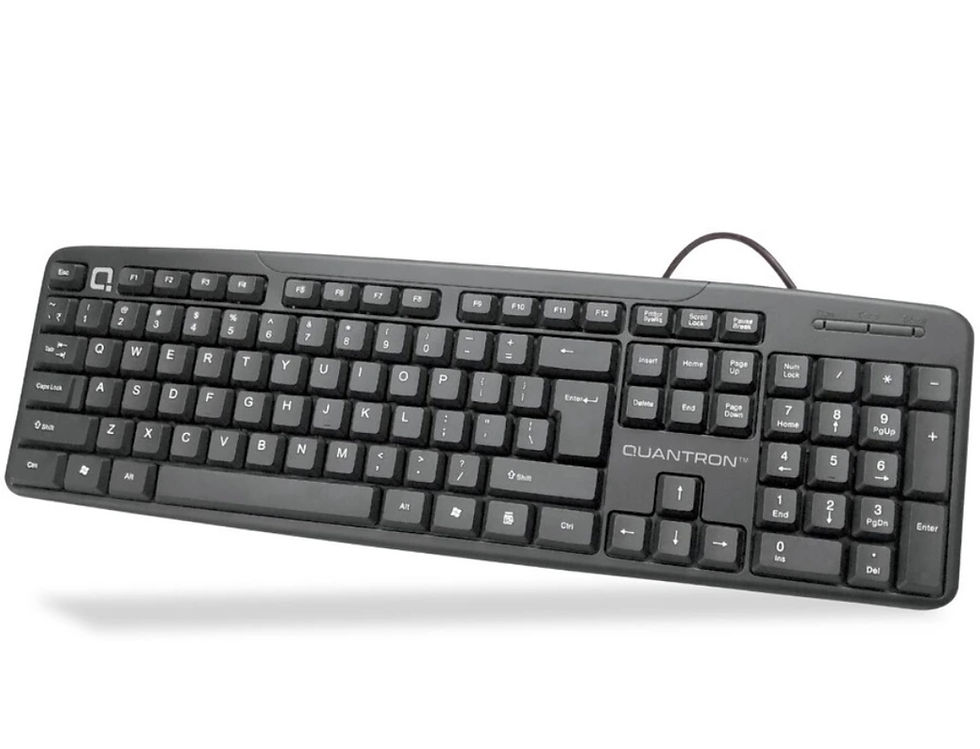Thumbnail: Quantron USB Wired Keyboard