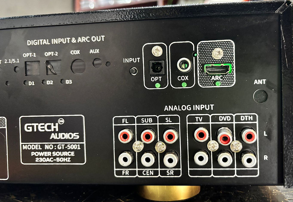 Thumbnail: Custom Amplifier with 5.1 Dolby Atmos