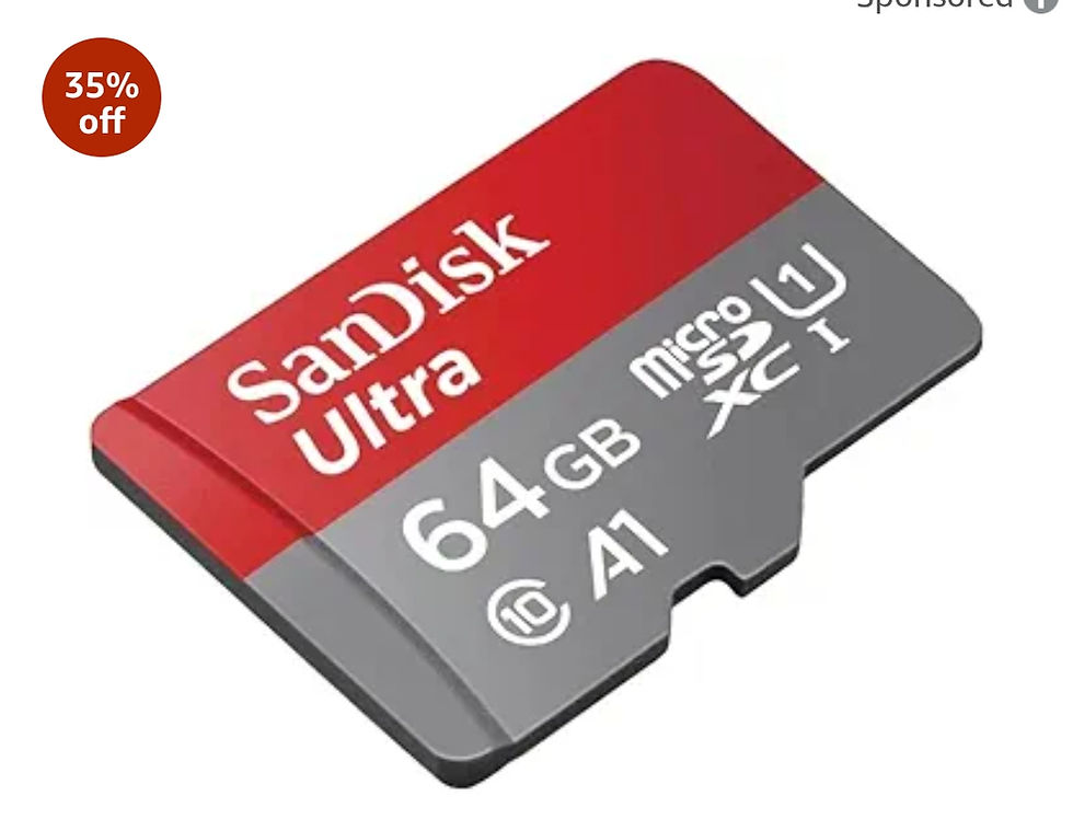 Thumbnail: SanDisk Ultra microSD UHS-I Card 64GB