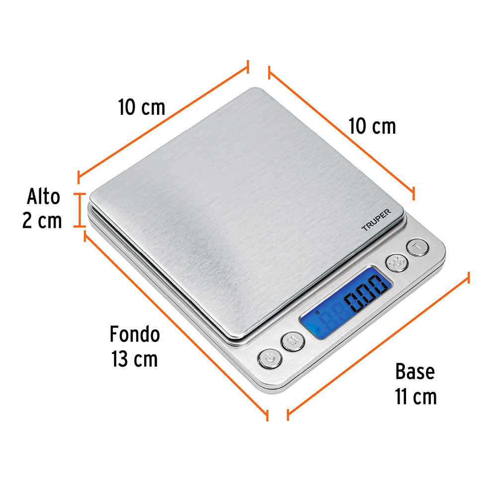Miniatura: Báscula digital de precisión de bolsillo 500g, Truper