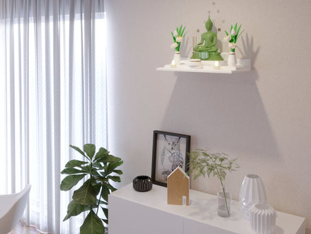 #0013 พิกัดหิ้งพระสไตล์มินิมอล