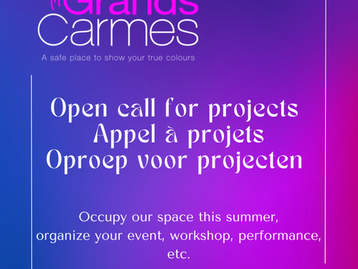 Summer @ Grands Carmes - Occupy Grands Carmes