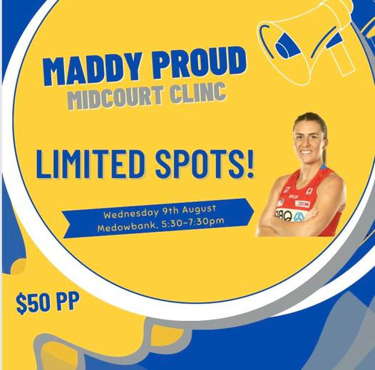 Midcourt Clinic with Maddy Proud
