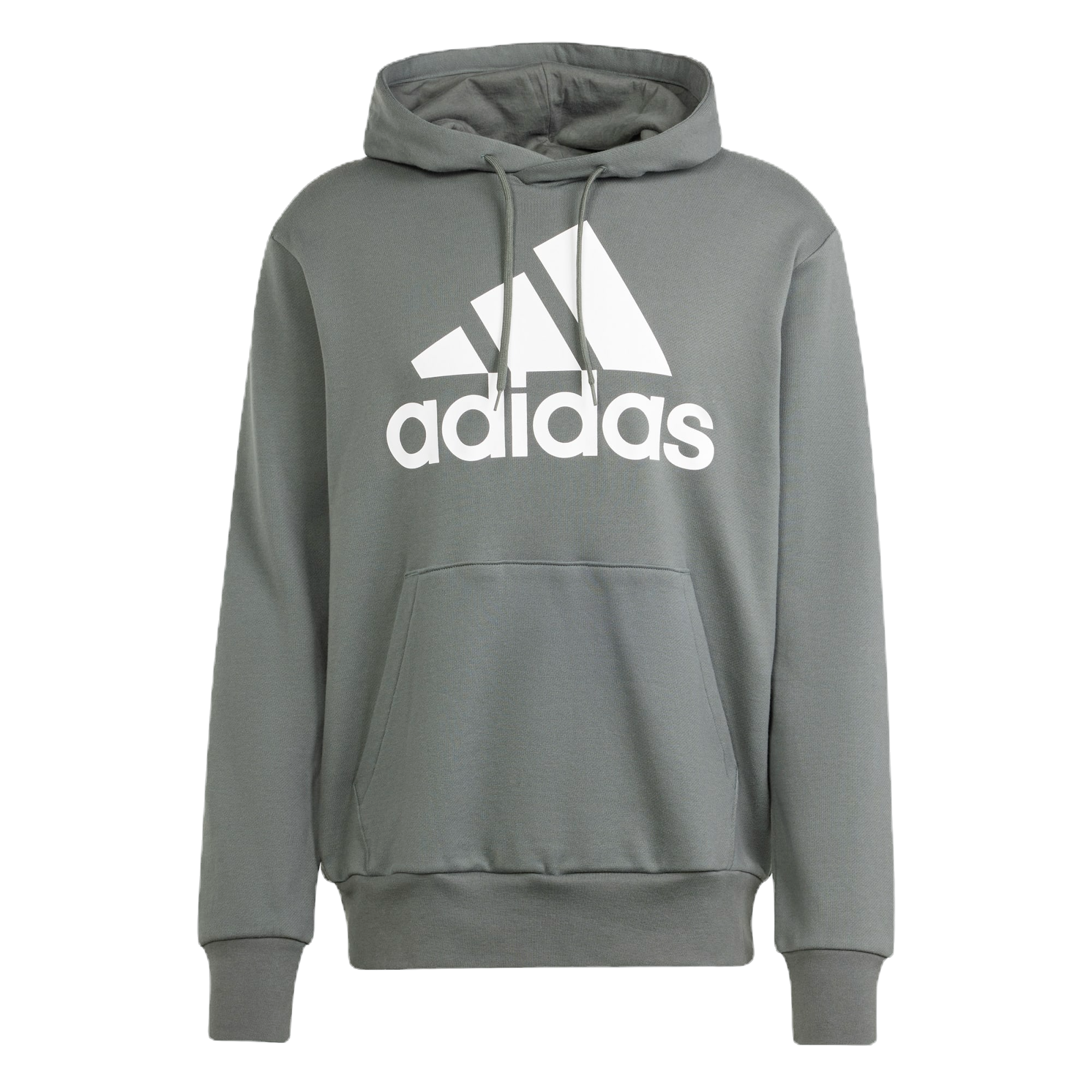 FELPA ADIDAS UOMO COTONE GARZATO CON CAPPUCCIO
