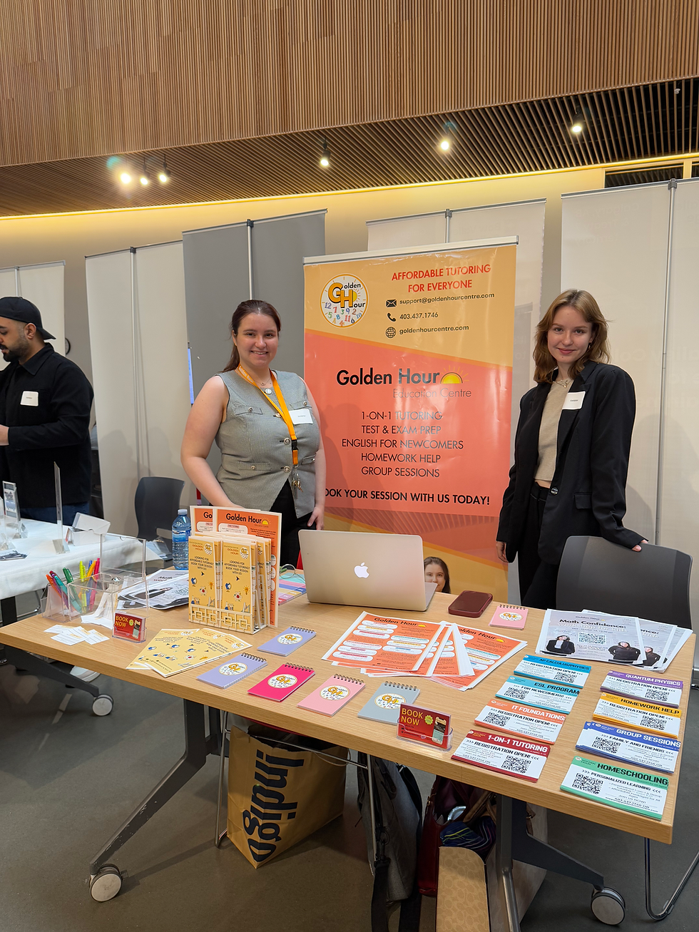 🌟 Golden Hour Education Centre at the Immigrant Business Expo 2025! 🌟