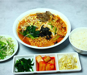 ユッケジャンラーメン定食