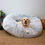 Thumbnail: Ancol Giant Super Plush Donut Bed 130cm Grey