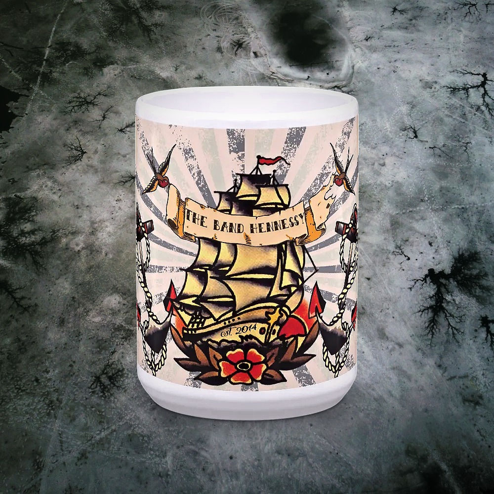 SAILOR HENNESSY'S COFFEE MUG - TRADITIONAL TATTOO