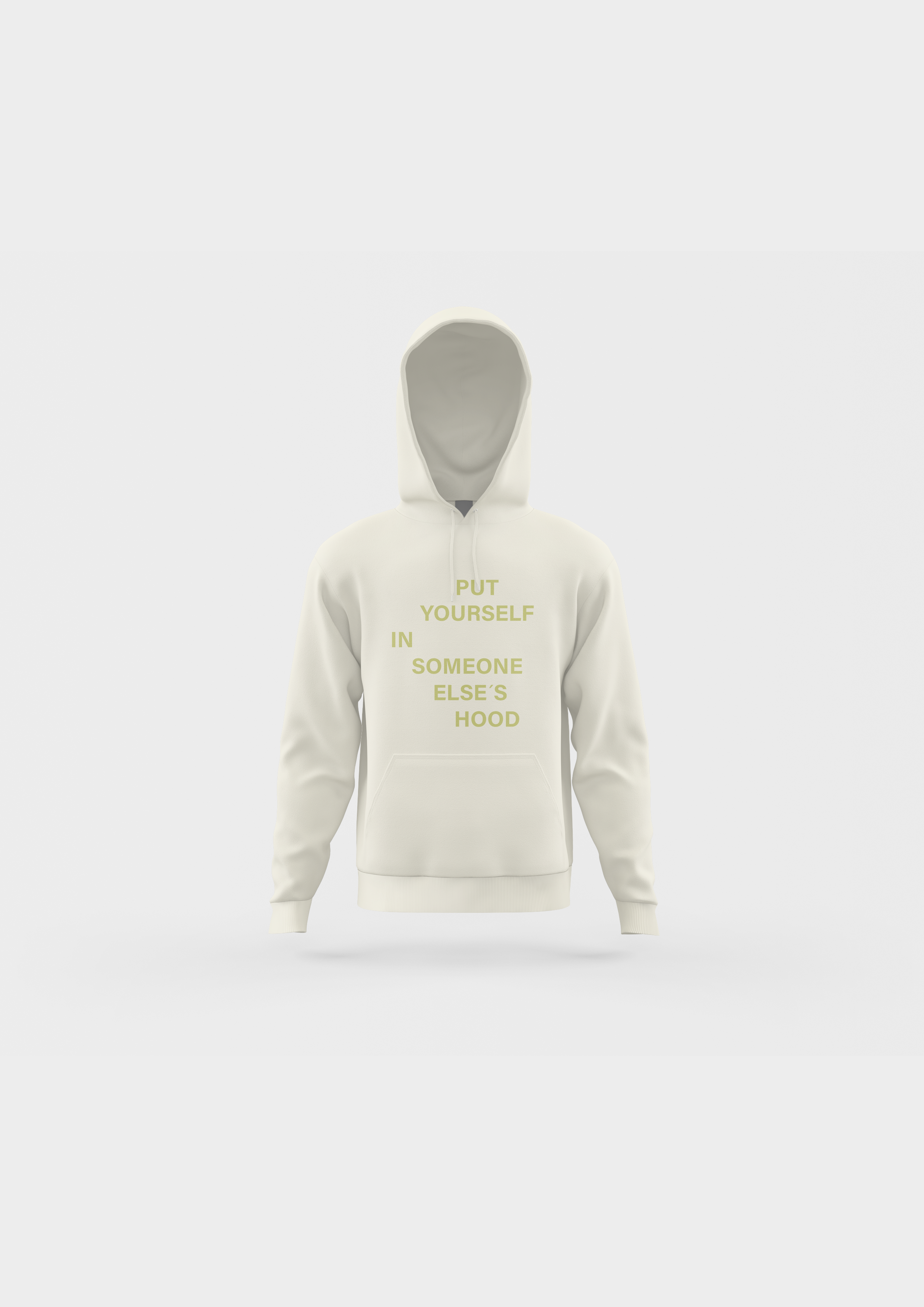 HOODIE L23 Sudadera con capucha CRUDO