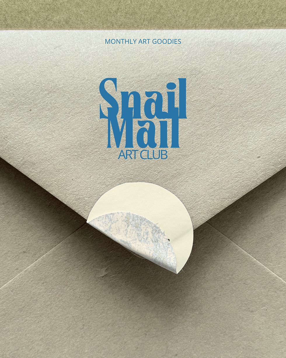 Giftable Snail Mail Art Subscription