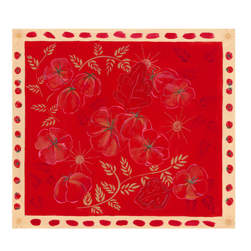 Silk Tomato Scarves | Abby Sloan