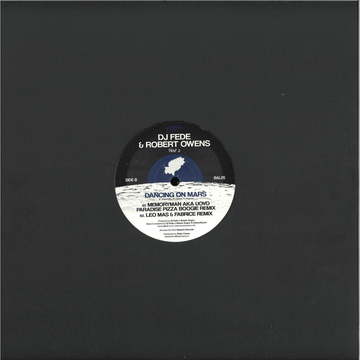 Dj Fede feat. Robert Owens - Dancing on Mars EP