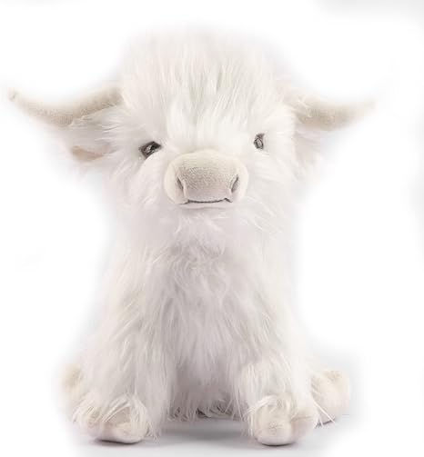 WHITE HIGHLAND COW