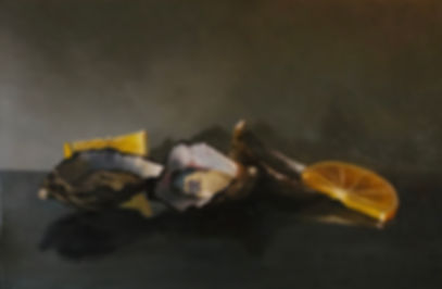 Afternoon with Oysters 40x50cm