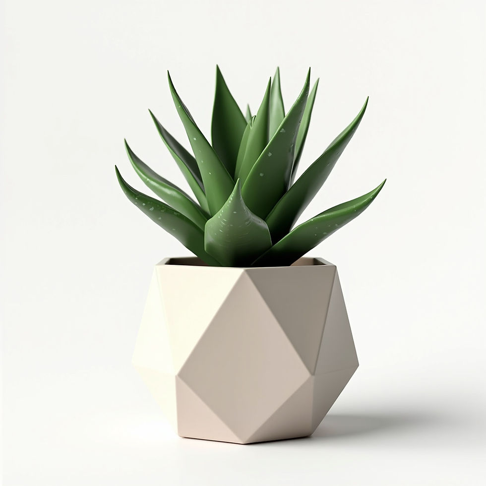 Geometric Planter Pot