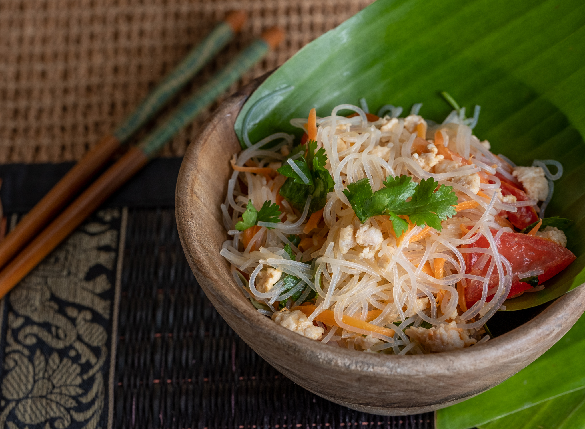 Arranged Food and Objects