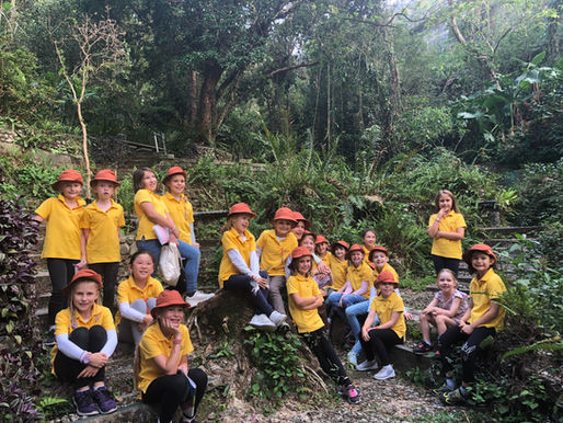 Gardening badge at Kadoorie farm 