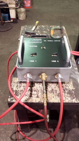 Advanced VSR - VDW control console during test