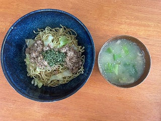 テンメンジャンとスープ