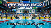 OPEN INTERNACIONAL DE NATAÇÃO CBDI 2026: TRANSMSSÃO AO VIVO PELA TV CBDI