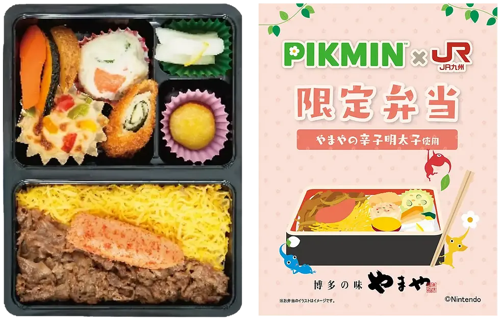 PIKMIN x JR Kyushu Limited Edition Ekiben
