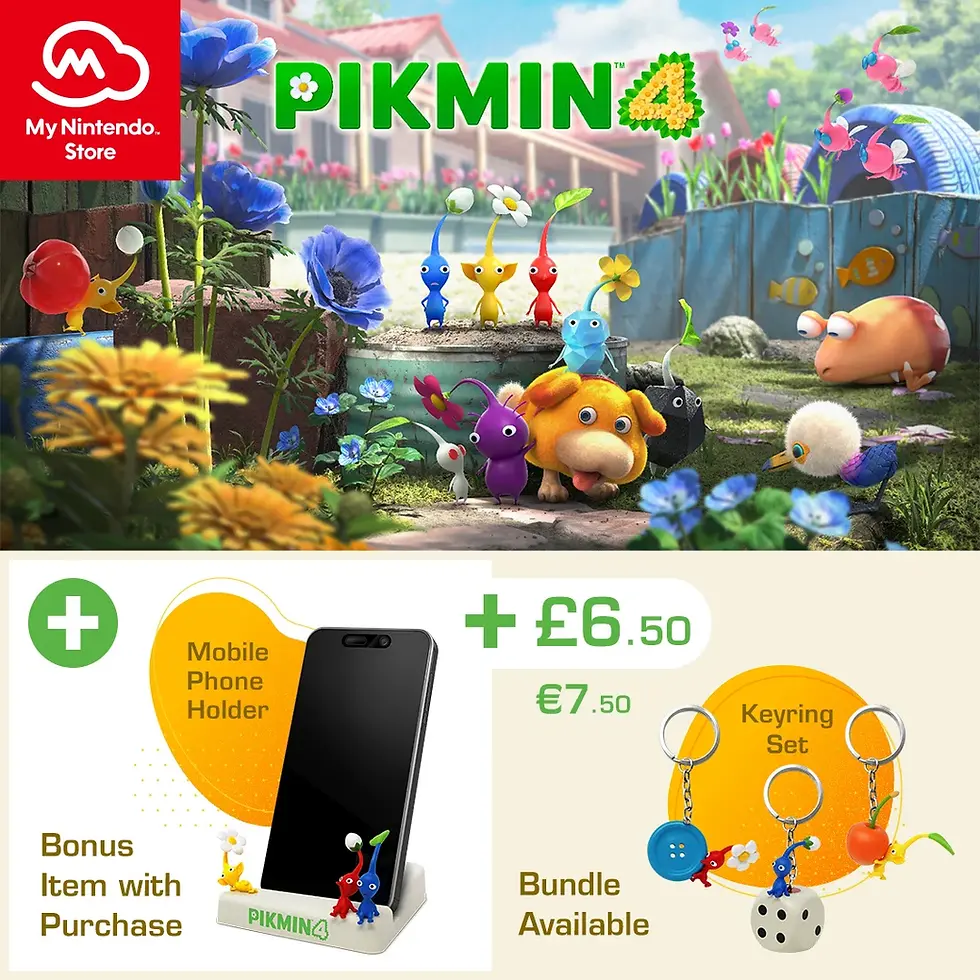 EU Pikmin 4 Pre-Order Bonus Mobile Phone Holder