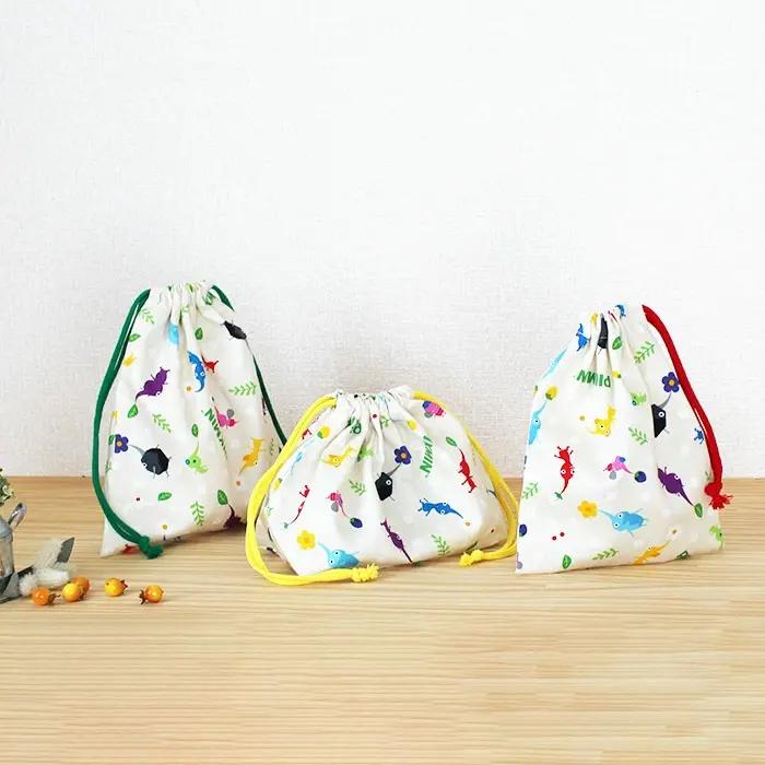Pikmin Drawstring Bag