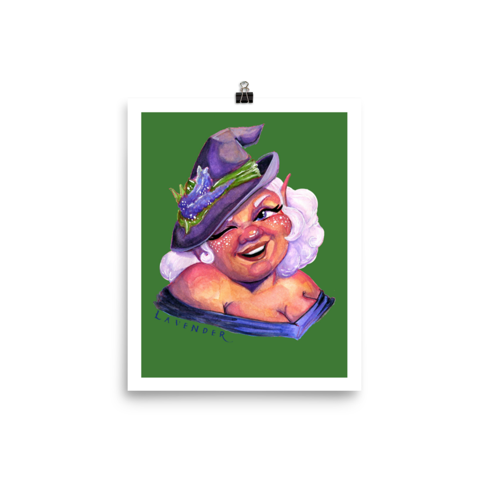 Lavender 8x10 Print