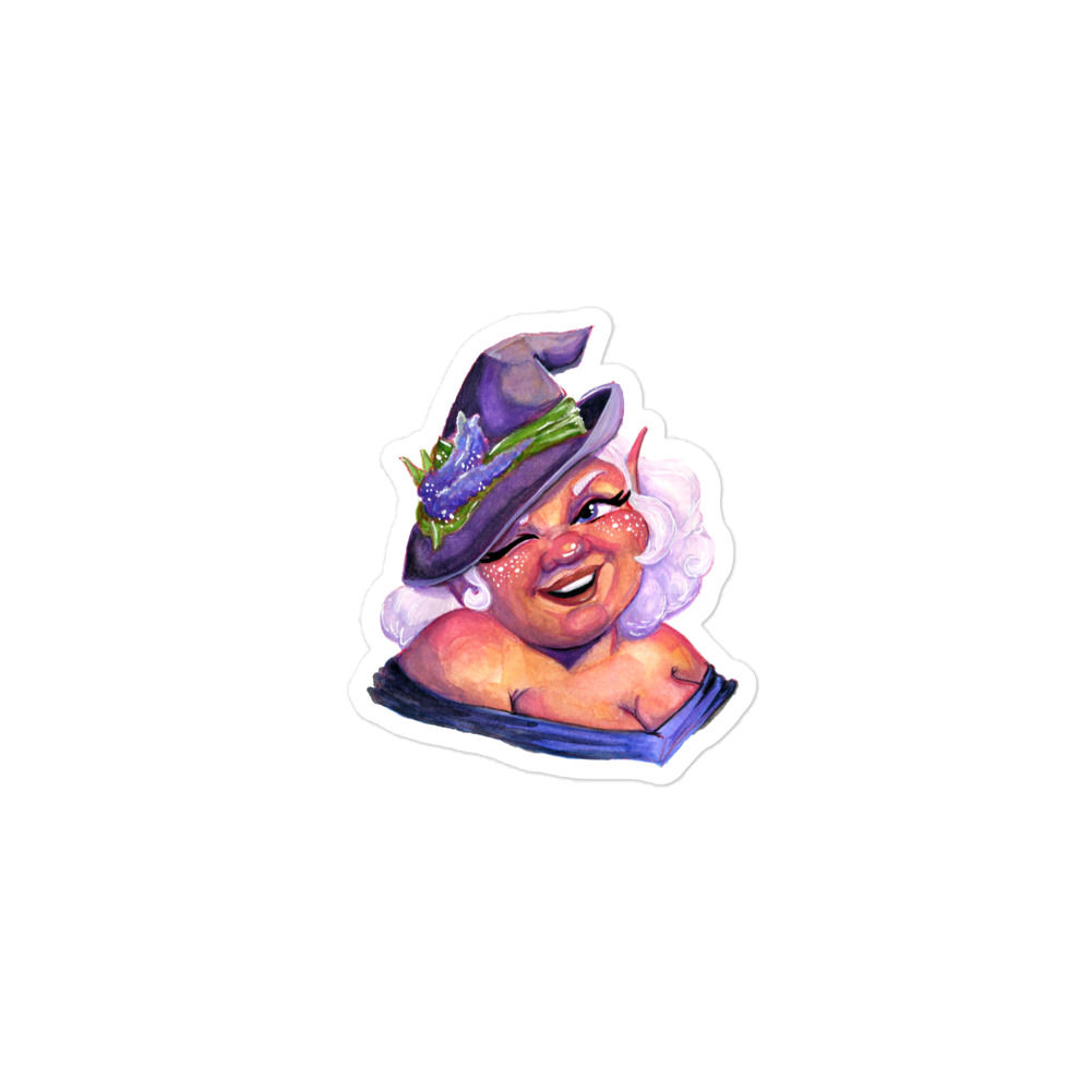 Lavender Witch Sticker