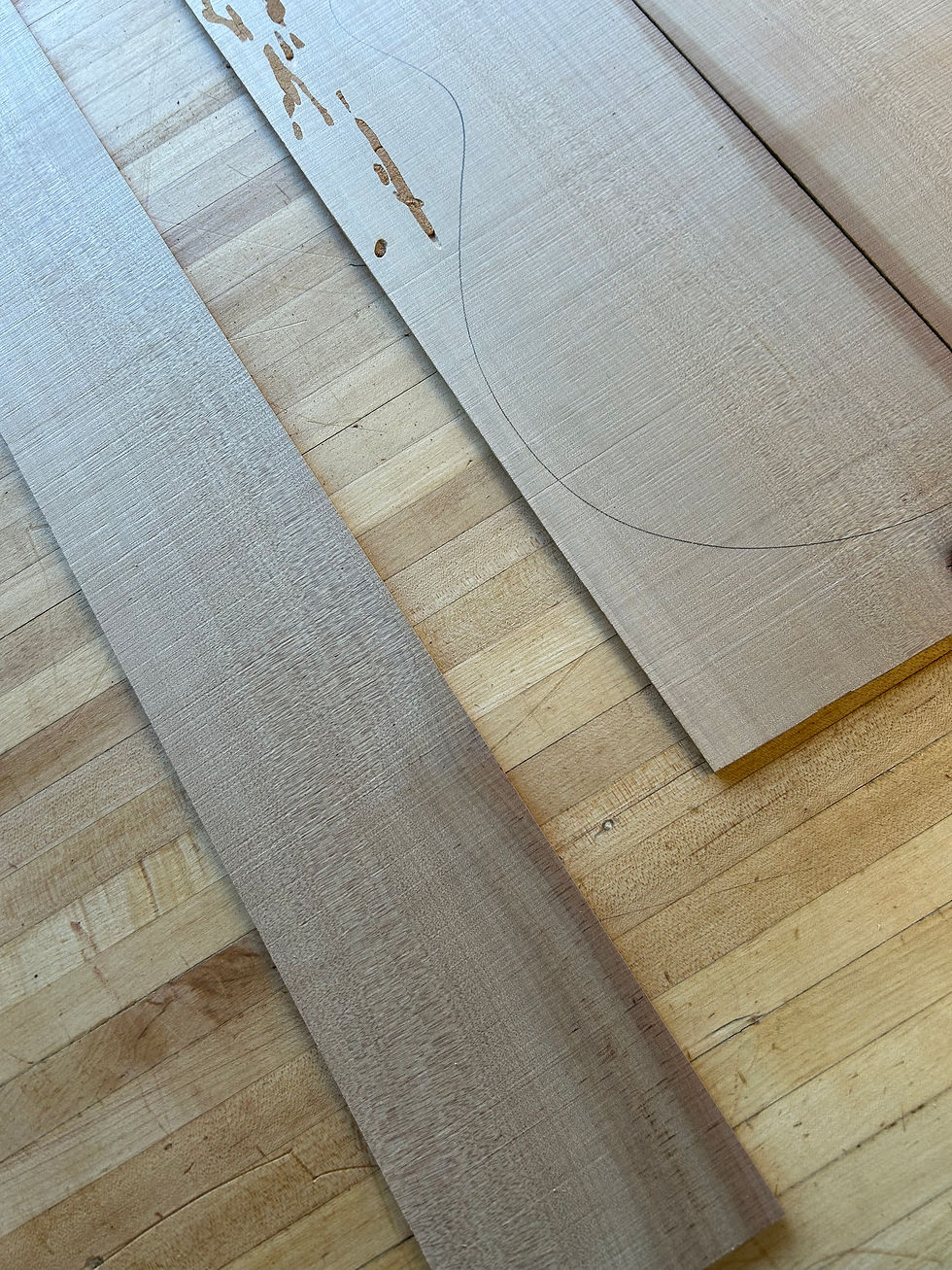 Thumbnail: Pacific Madrone Back and Sides OO (Arbutus Menziesii)