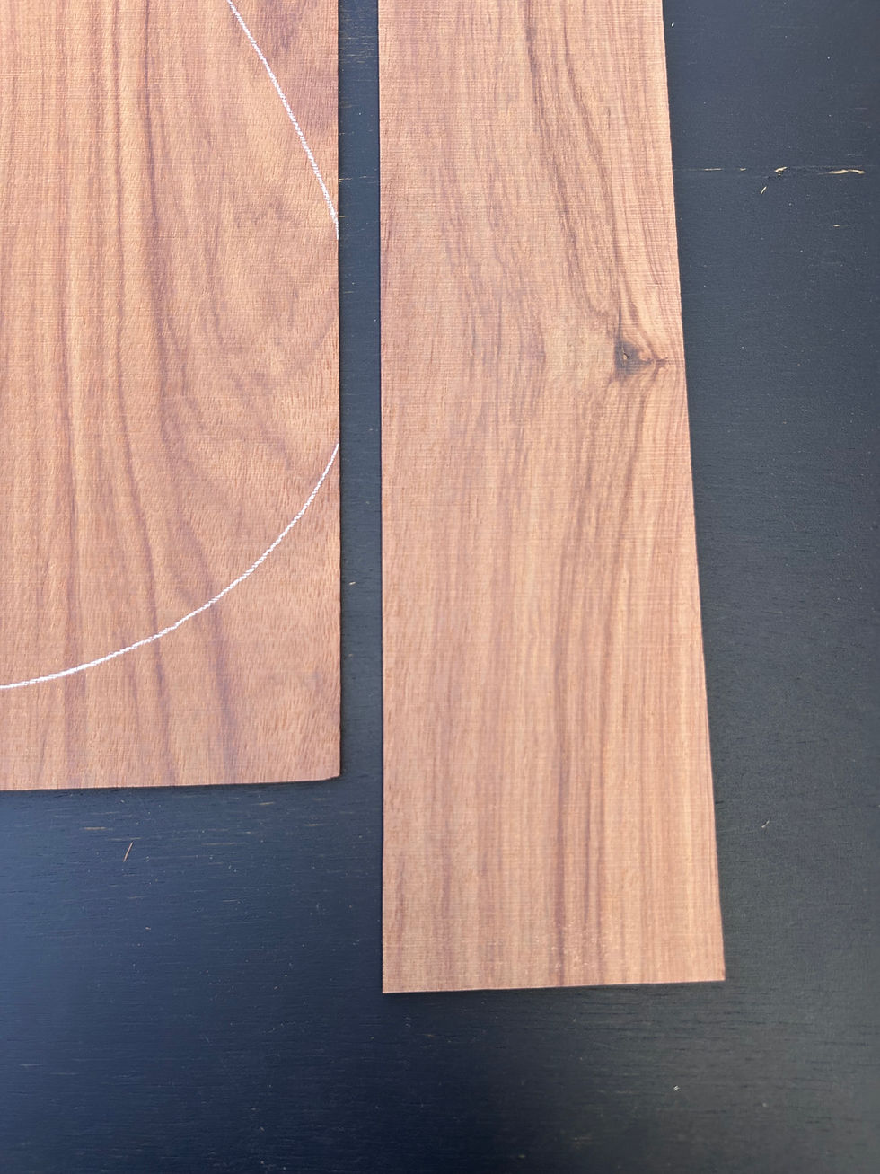 Thumbnail: Panamanian Rosewood back and sides SKU 449