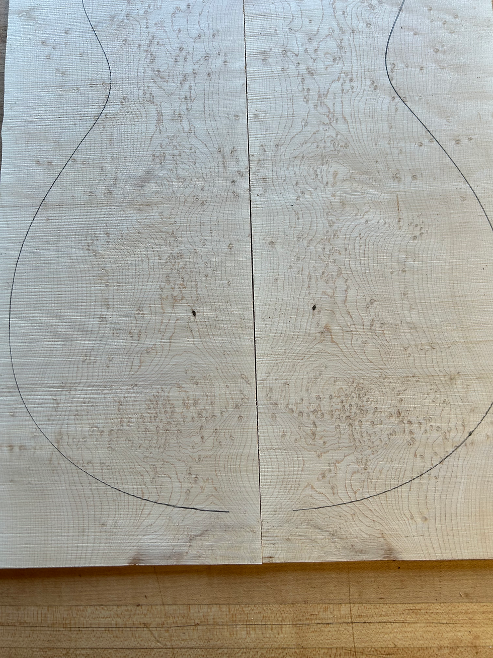 Thumbnail: Birdseye Maple Back and Sides OO (Acer Saccharum)
