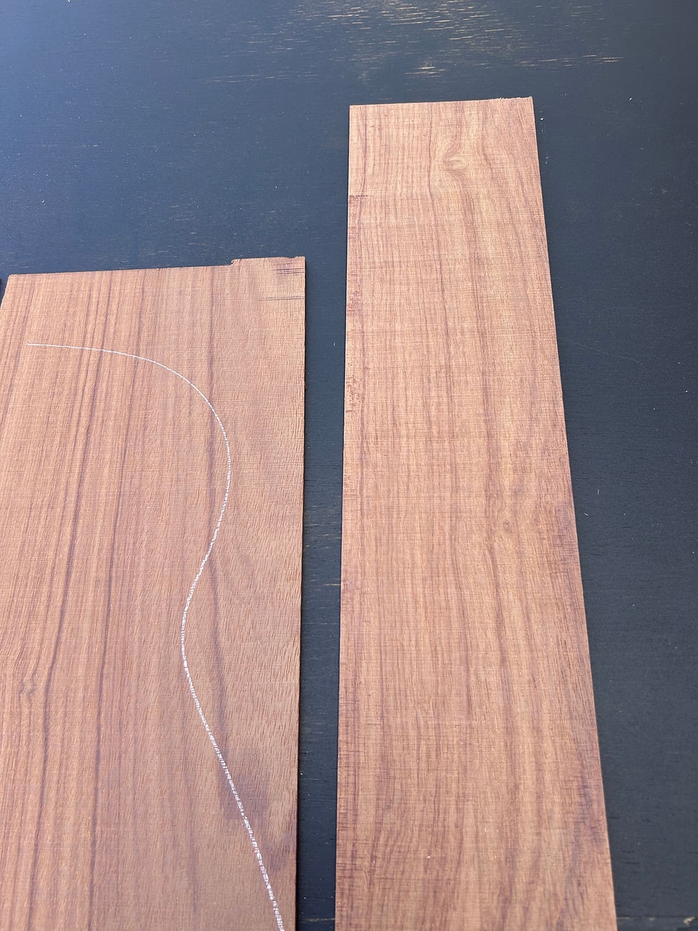 Thumbnail: Panamanian Rosewood back and sides SKU 451