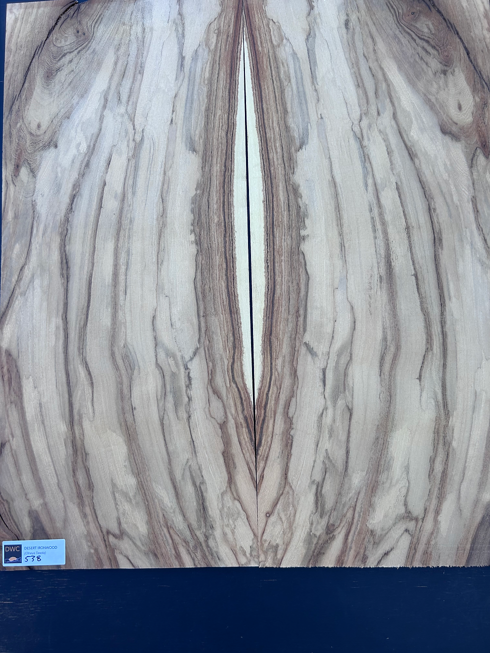 Thumbnail: Marbled Ironwood Back and Side Set SKU 538