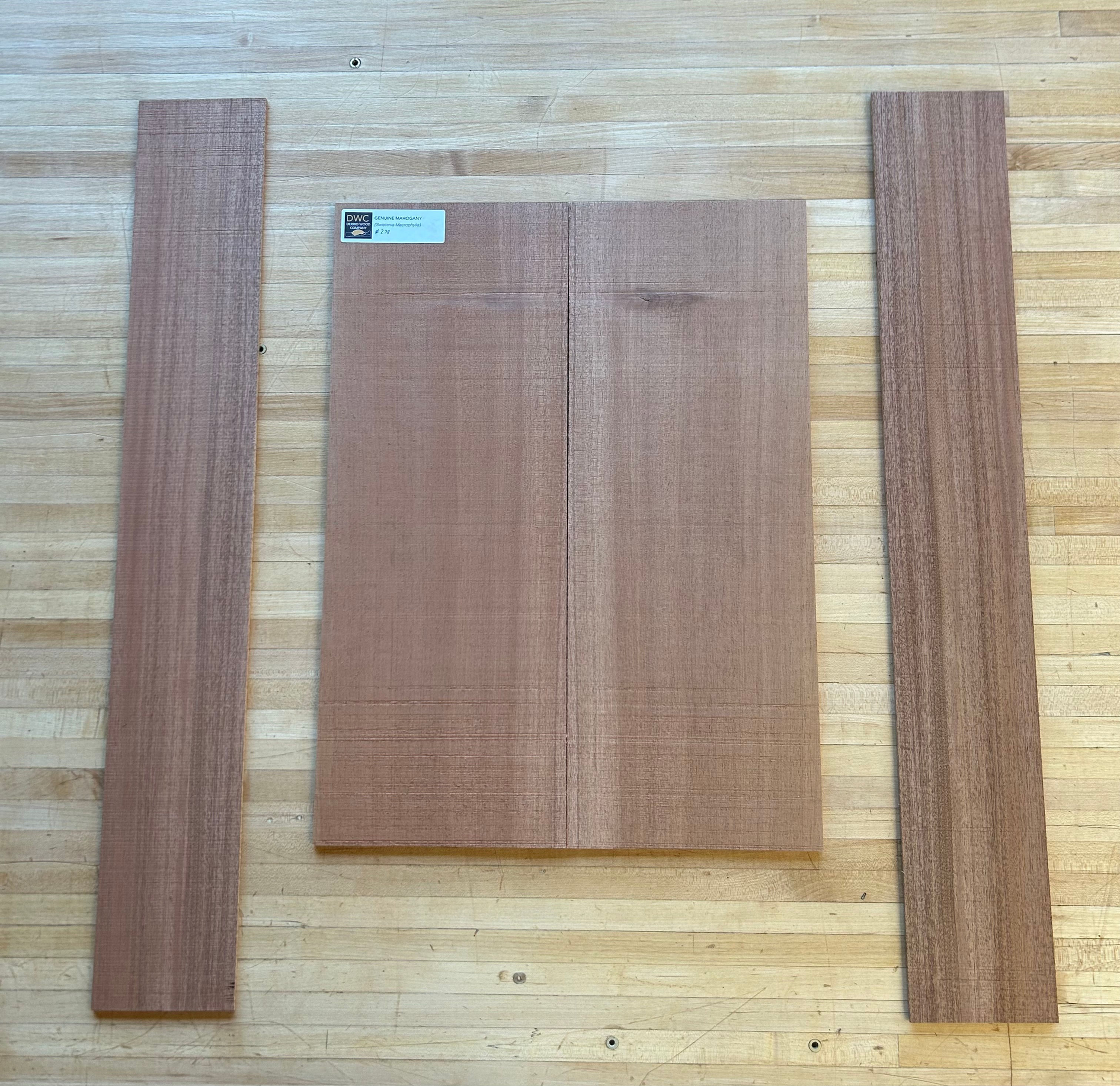 Genuine Mahogany back and sides (Swietenia Macrophylla)