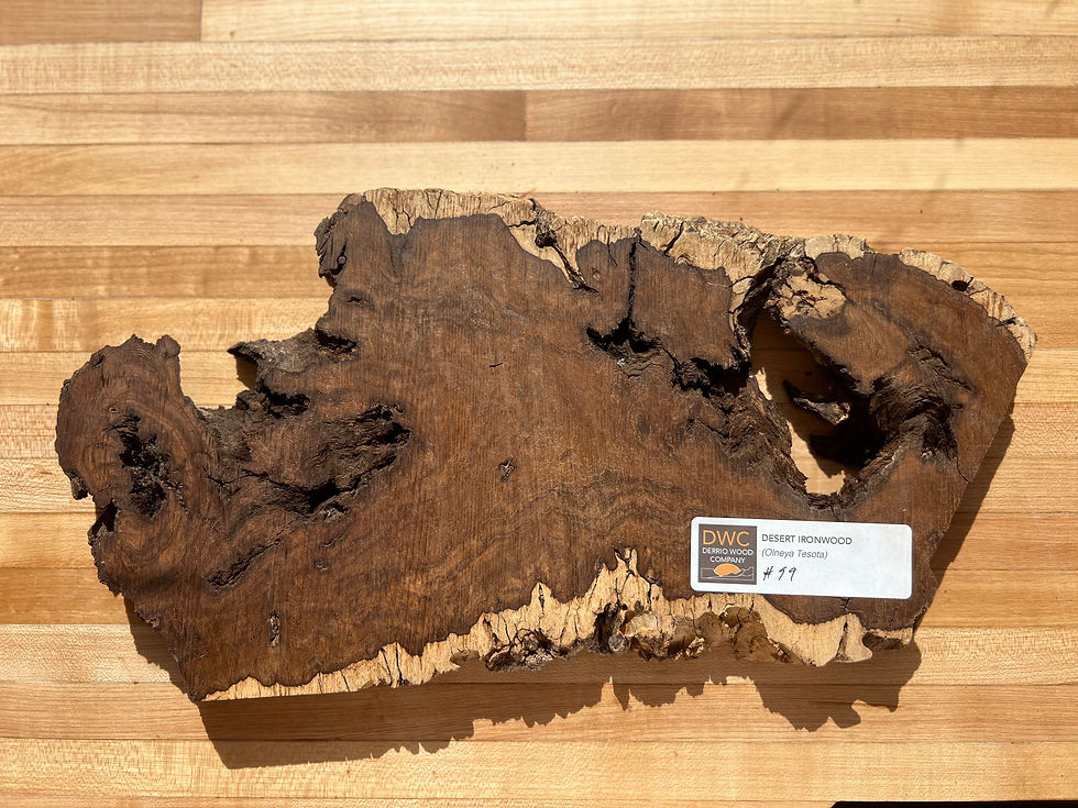 Slabbed Desert Ironwood Burl