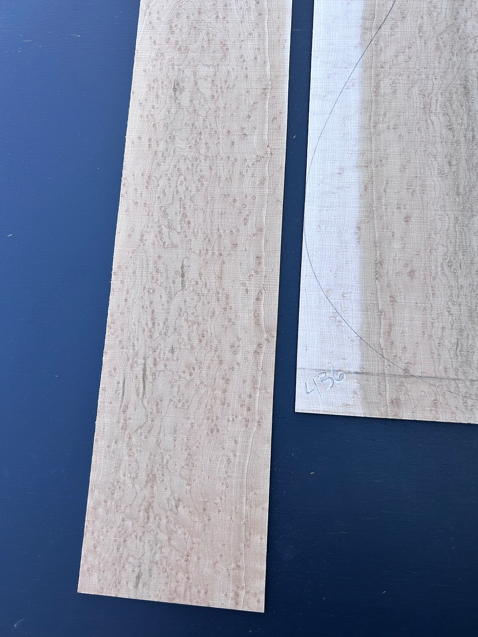 Thumbnail: Birdseye Maple back and sides SKU 436