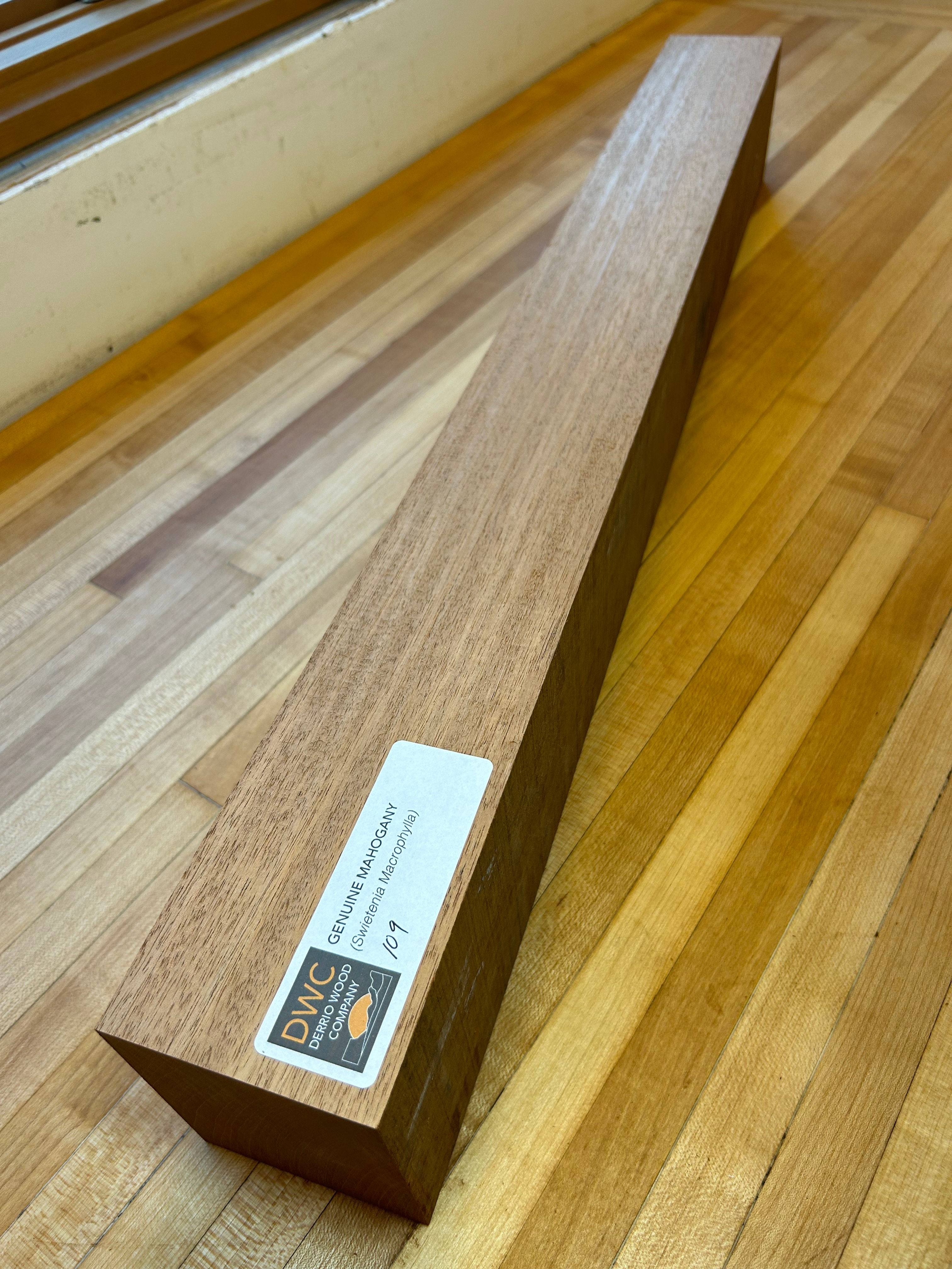 Genuine Mahogany (Swietenia Macrophylla) Acoustic Guitar Neck Blank