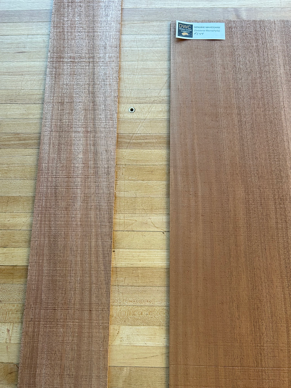 Thumbnail: Genuine Mahogany back and sides (Swietenia Macrophylla)