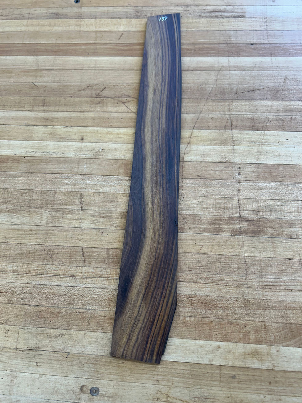 Thumbnail: "The Genesis Tree" Desert Ironwood (Olneya Tesota) Fretboard