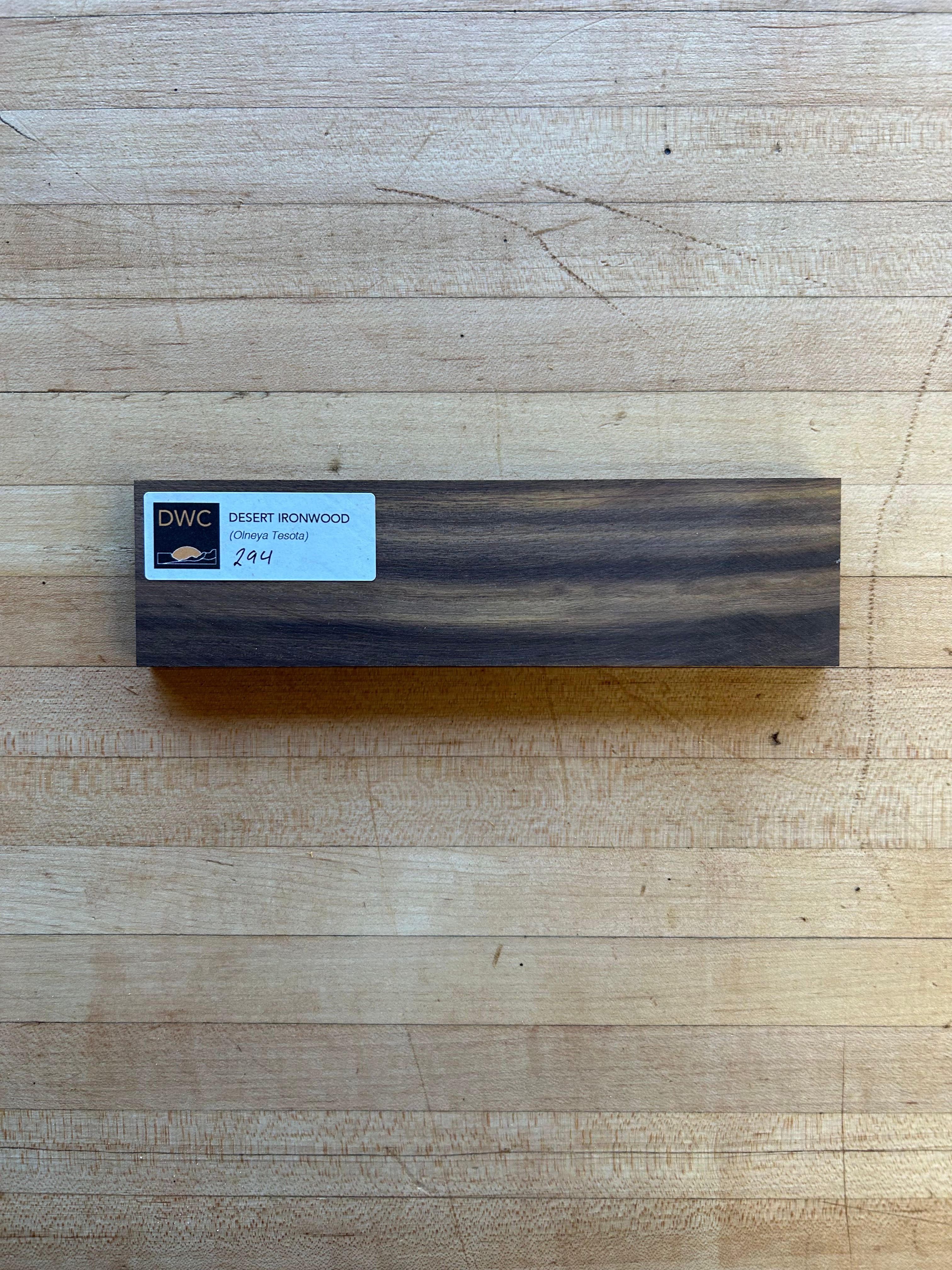 Desert Ironwood Bridge Blank SKU 294