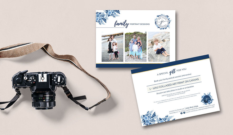 photography family portrait postcard creatively seeded