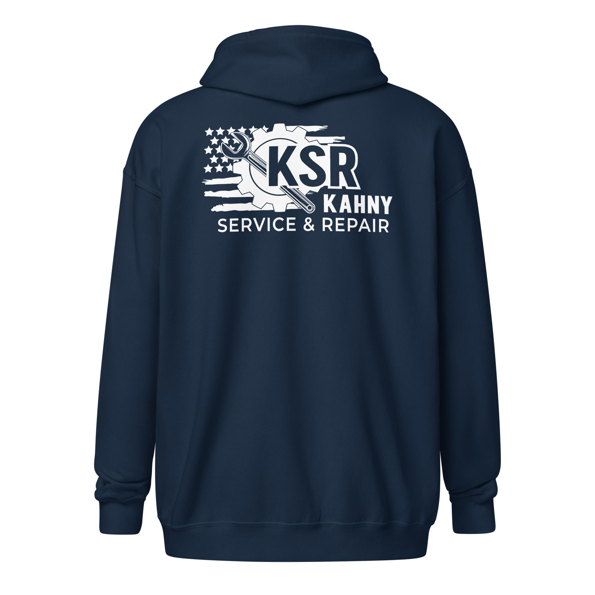 Kahny Service & Repair Unisex Zip Hoodie