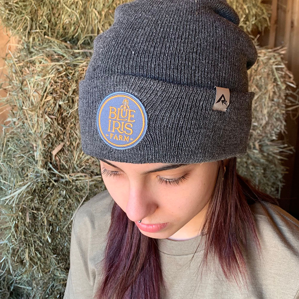 Soft Knit Beanie – Dark Grey