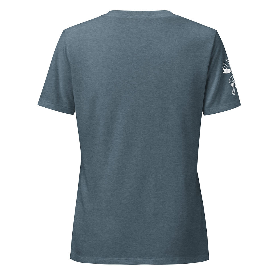 Thumbnail: Kahny Service & Repair Sleeve Logo Unisex V-Neck T-Shirt