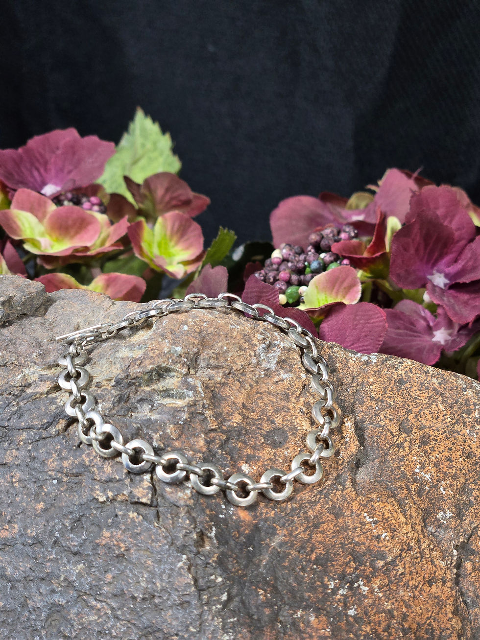 Thumbnail: 8.25 " Sterling Silver Bracelet